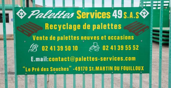 recyclage palette en bois angers